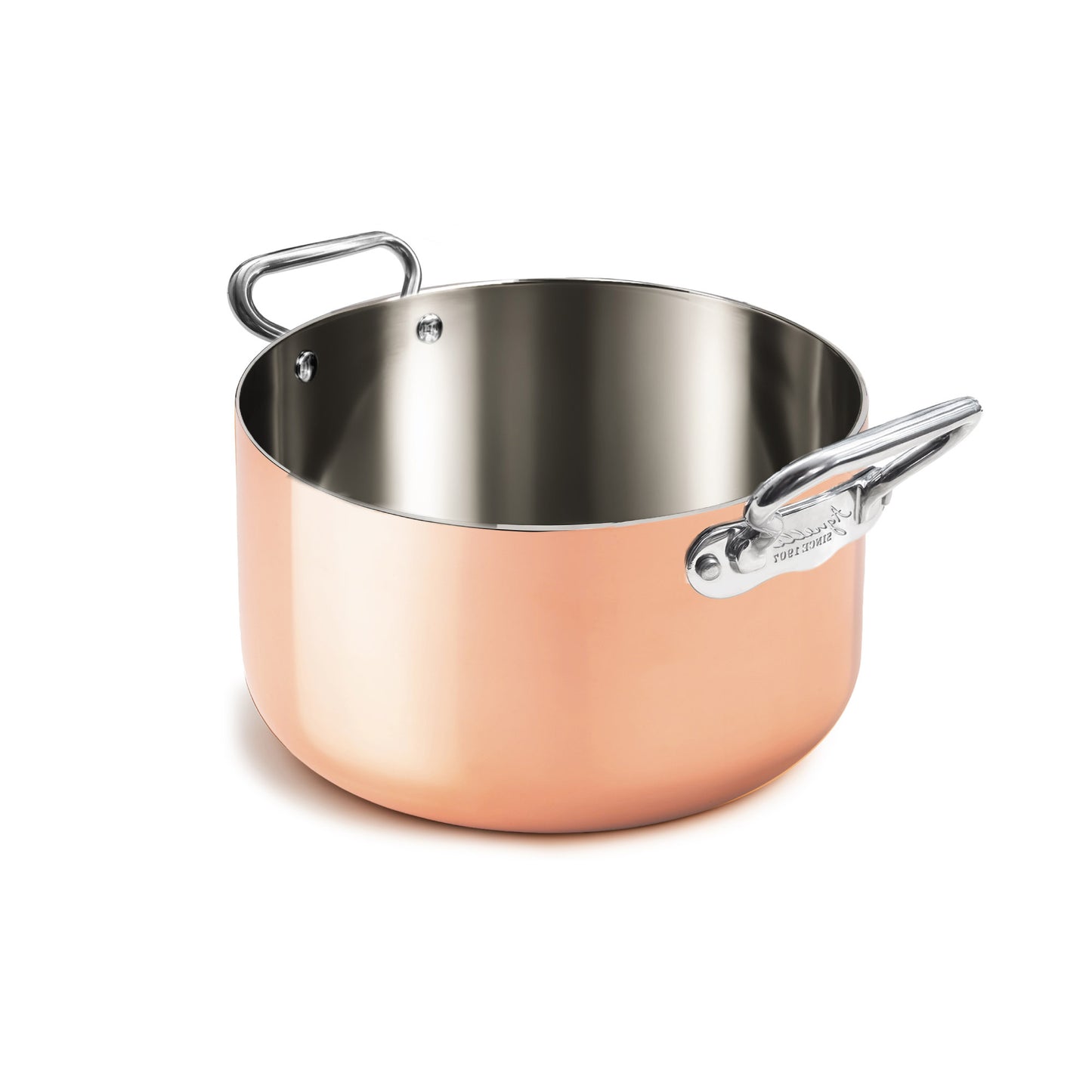 Casseruola Alta 2 maniglie Copper 4 Induzione Cm 24 Pentole Agnelli