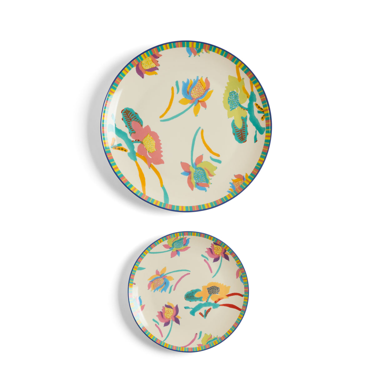 Set Of Plates X2 JAPANESE Lisa Corti