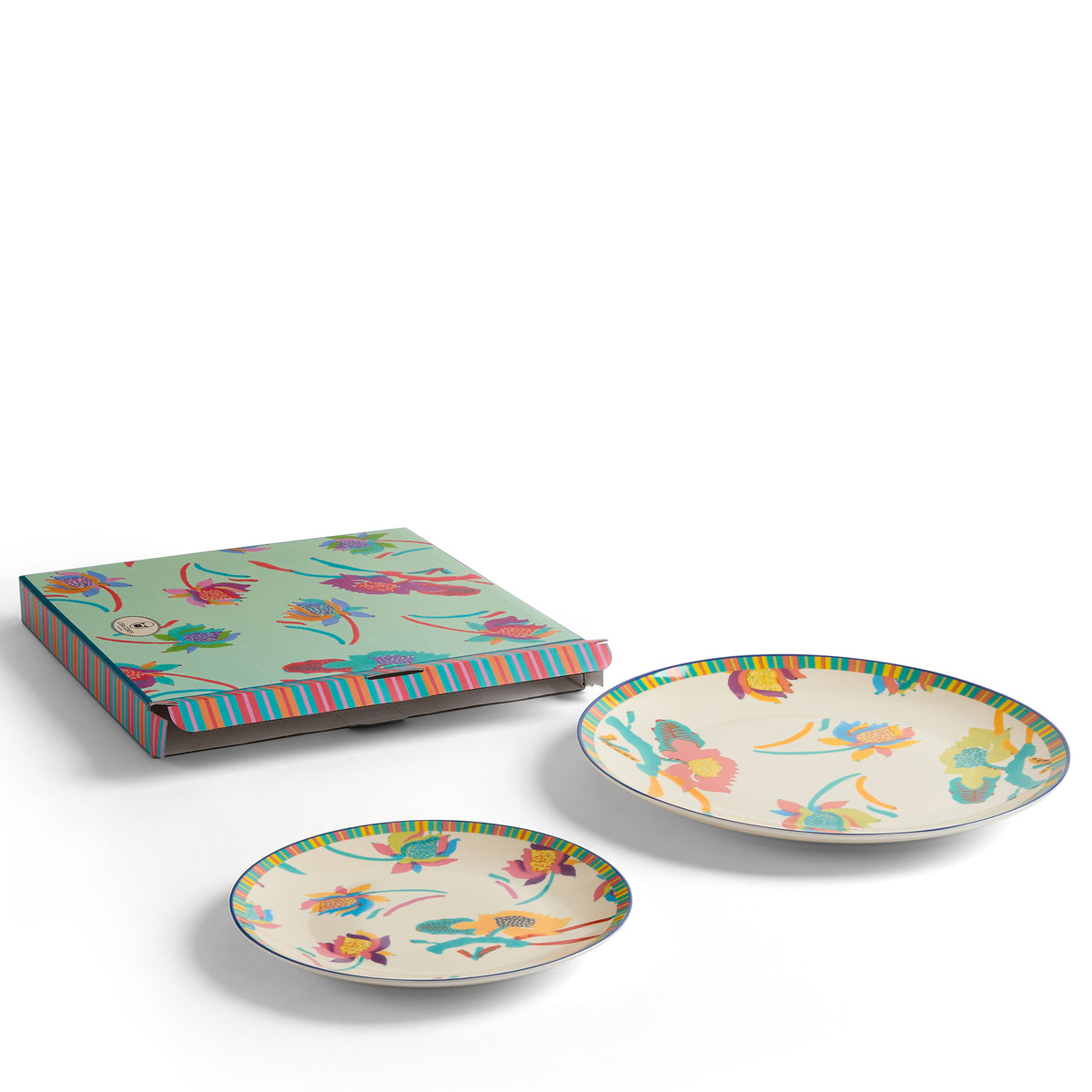 Set Of Plates X2 JAPANESE Lisa Corti