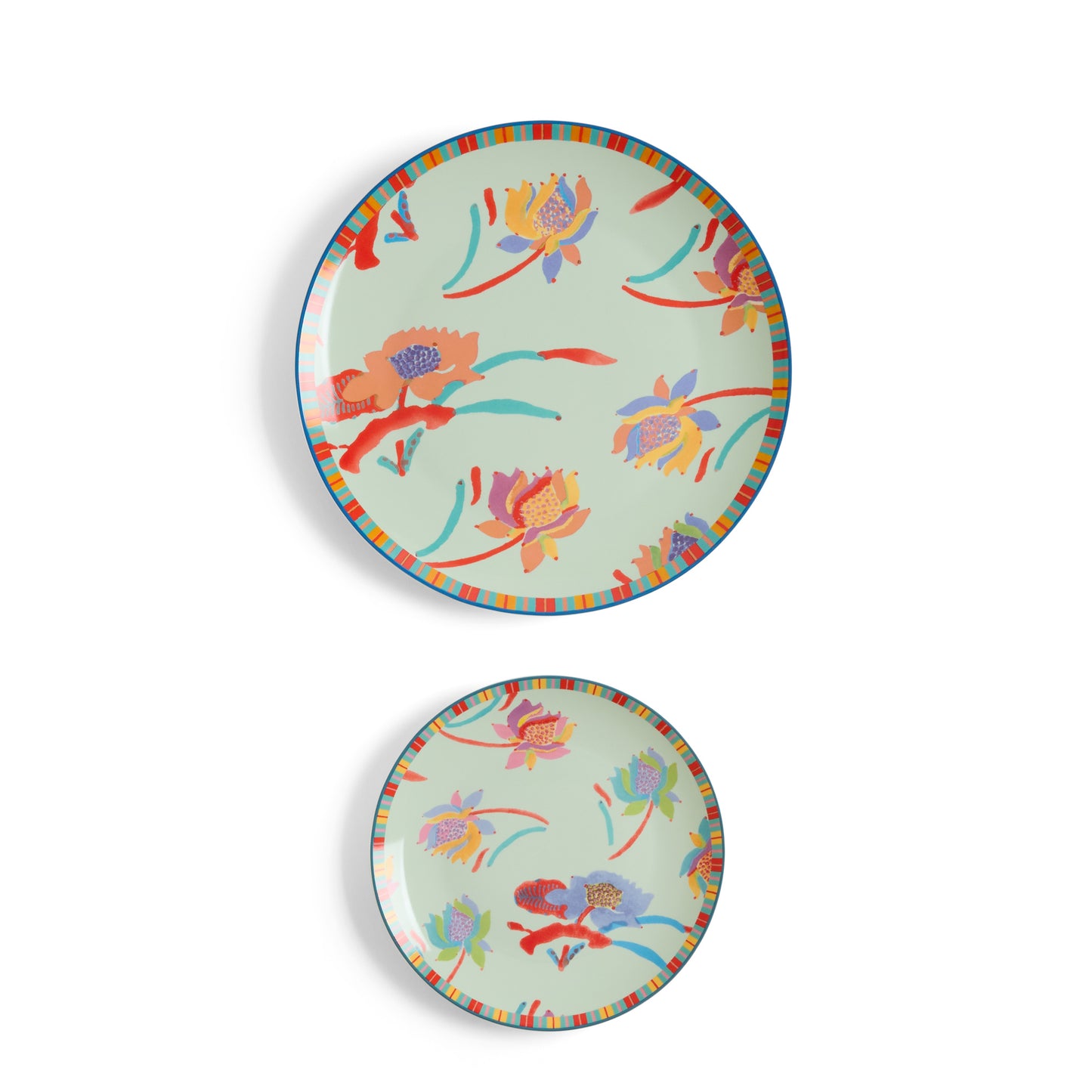 Set Of Plates X2 JAPANESE Lisa Corti