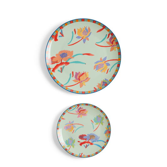 Set Of Plates X2 JAPANESE Lisa Corti