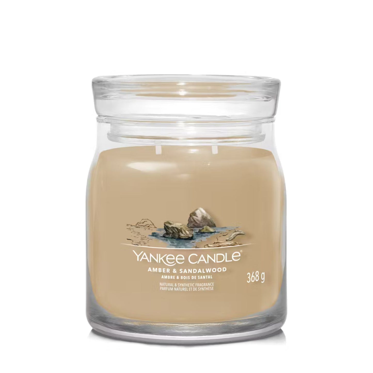 Candela 368 Gr Amber & Sandalwood Yankee Candle
