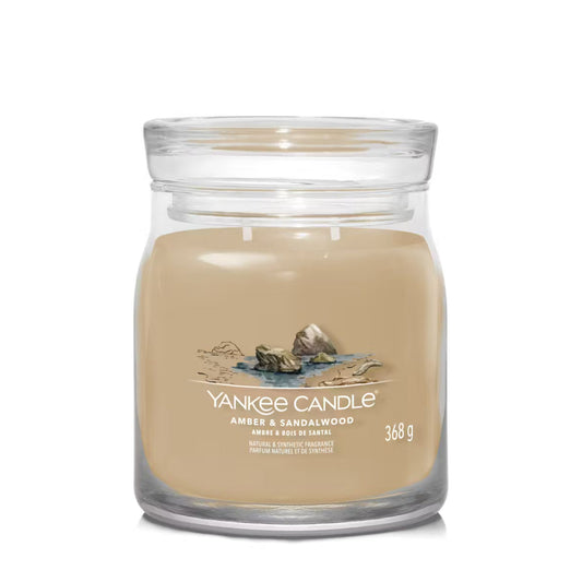Candela 368 Gr Amber & Sandalwood Yankee Candle