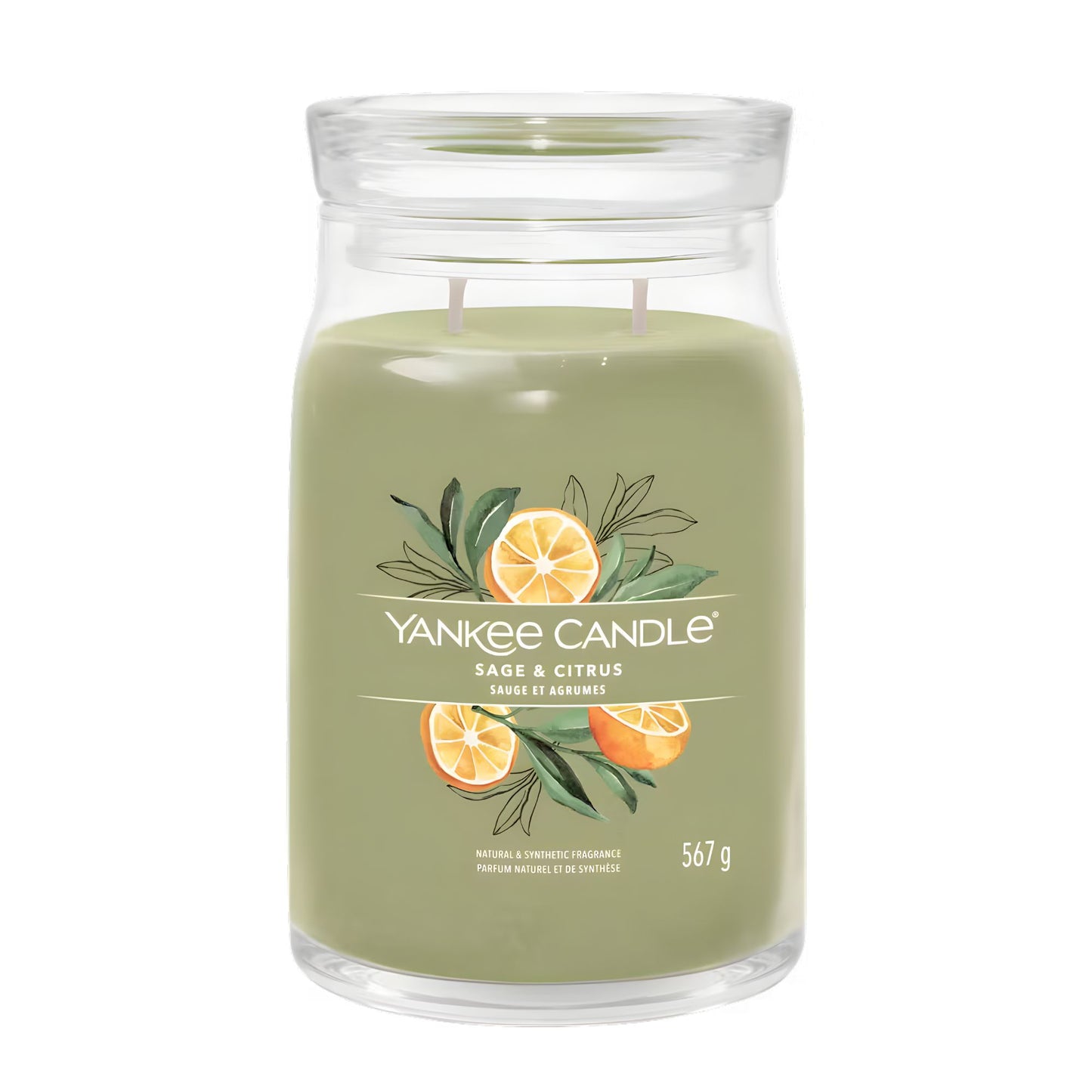 Candela 567 G Sage & Citrus Yankee Candle