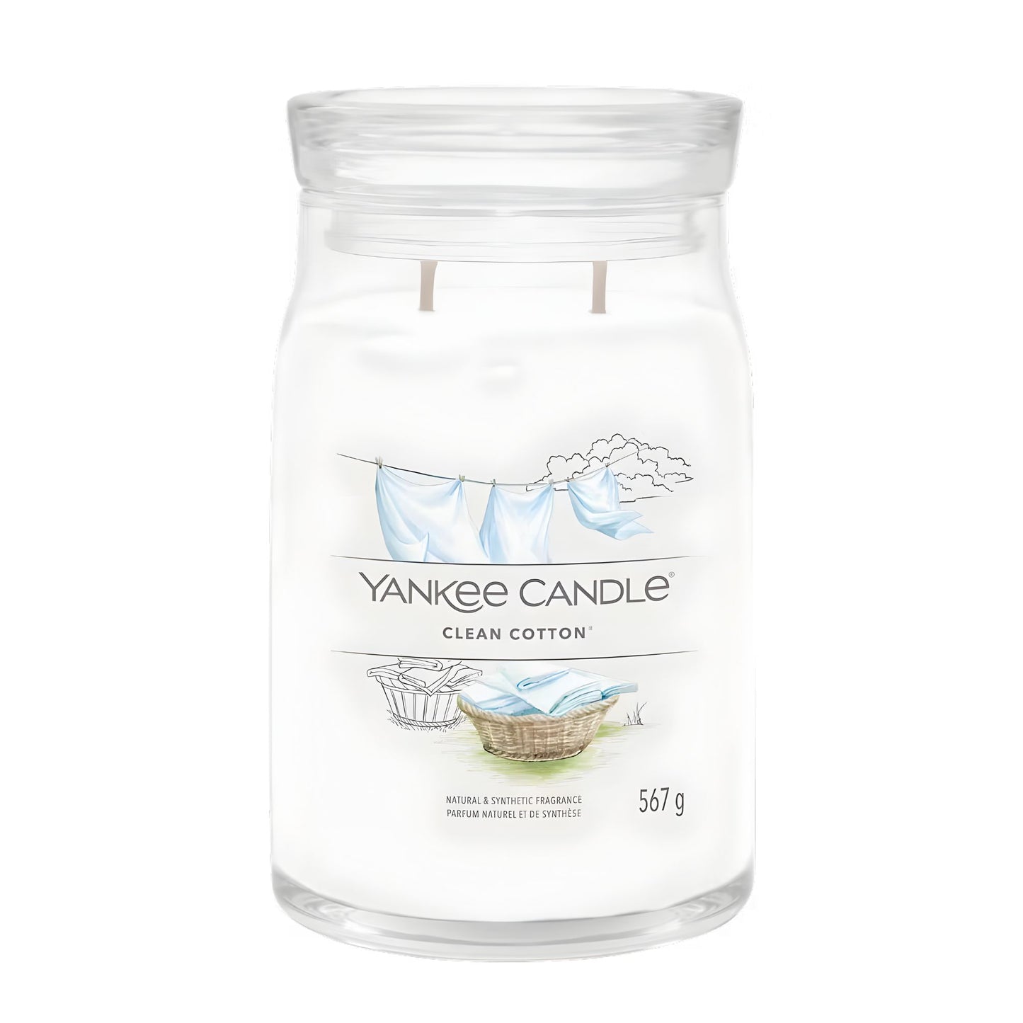 Candela 567 Gr Clean Cotton Yankee Candle