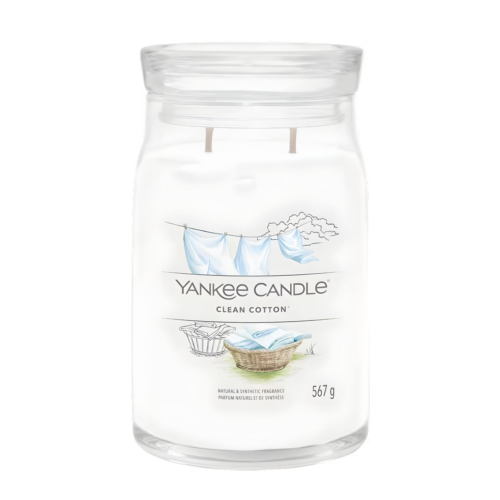 Candela 567 Gr Clean Cotton Yankee Candle