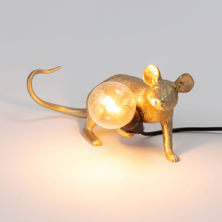 Lampada Mouse Lamp Lop-Gold Steso Usb