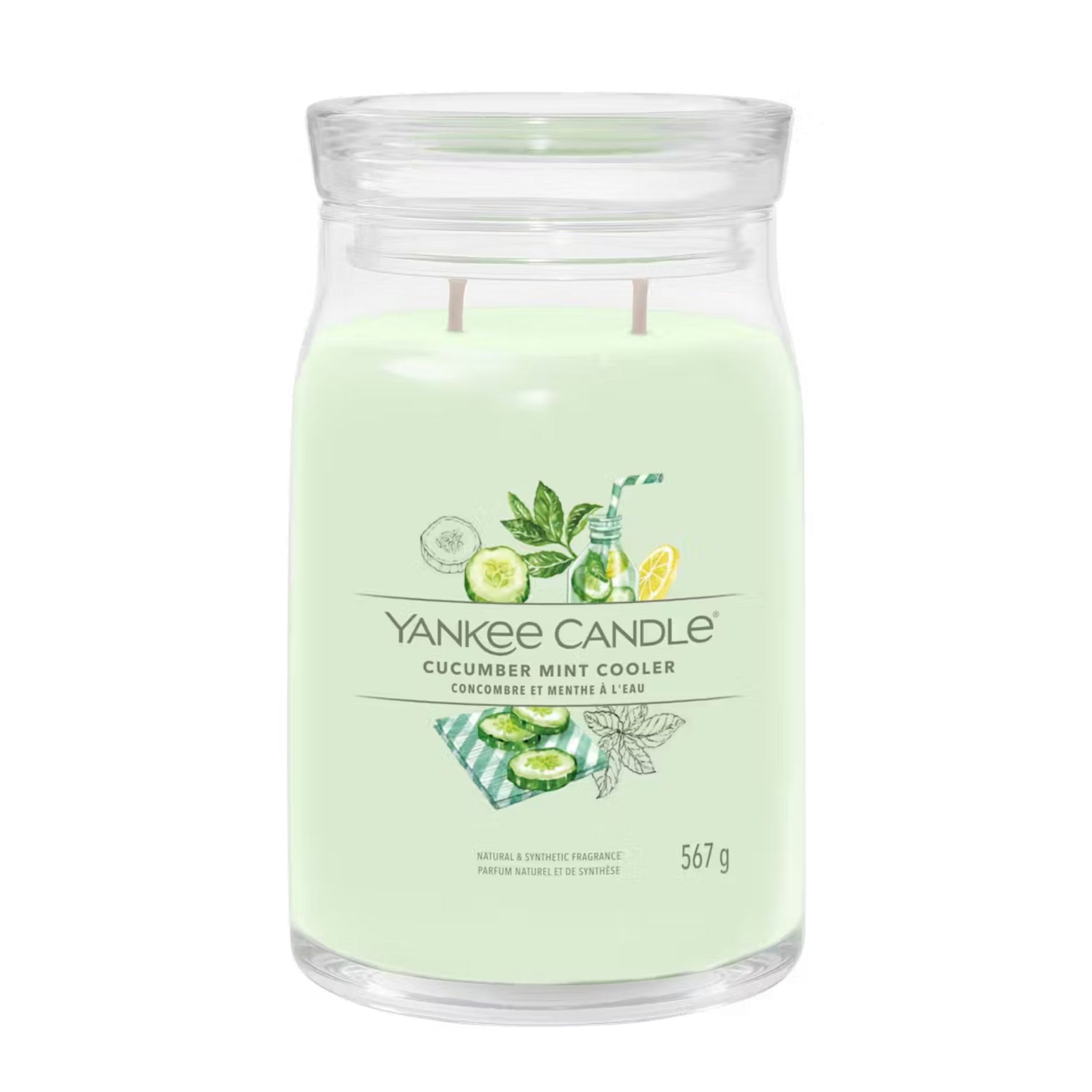 Candela 567 rG Cucumber Mint Cooler Yankee Candle