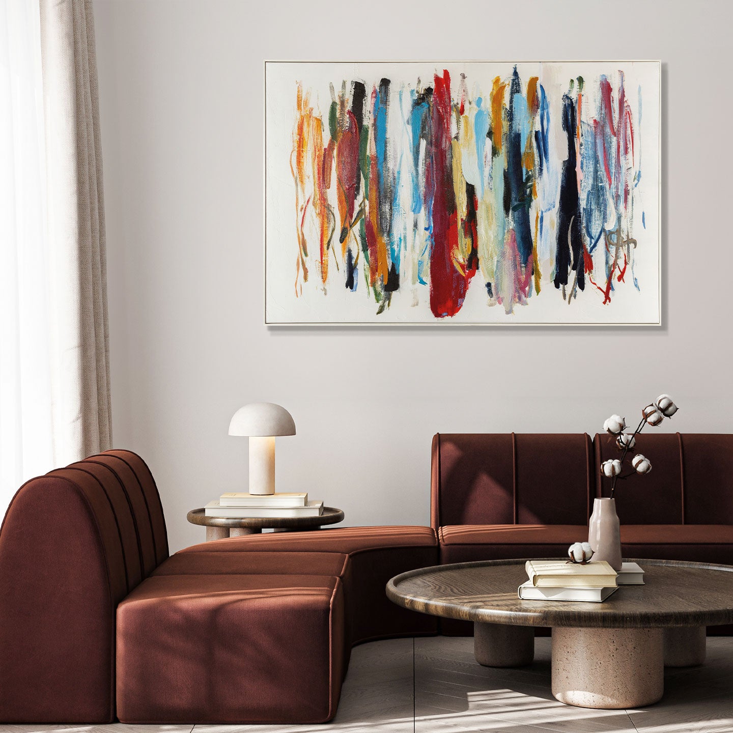 Quadro Axes 100x150 cm Agave Quadri