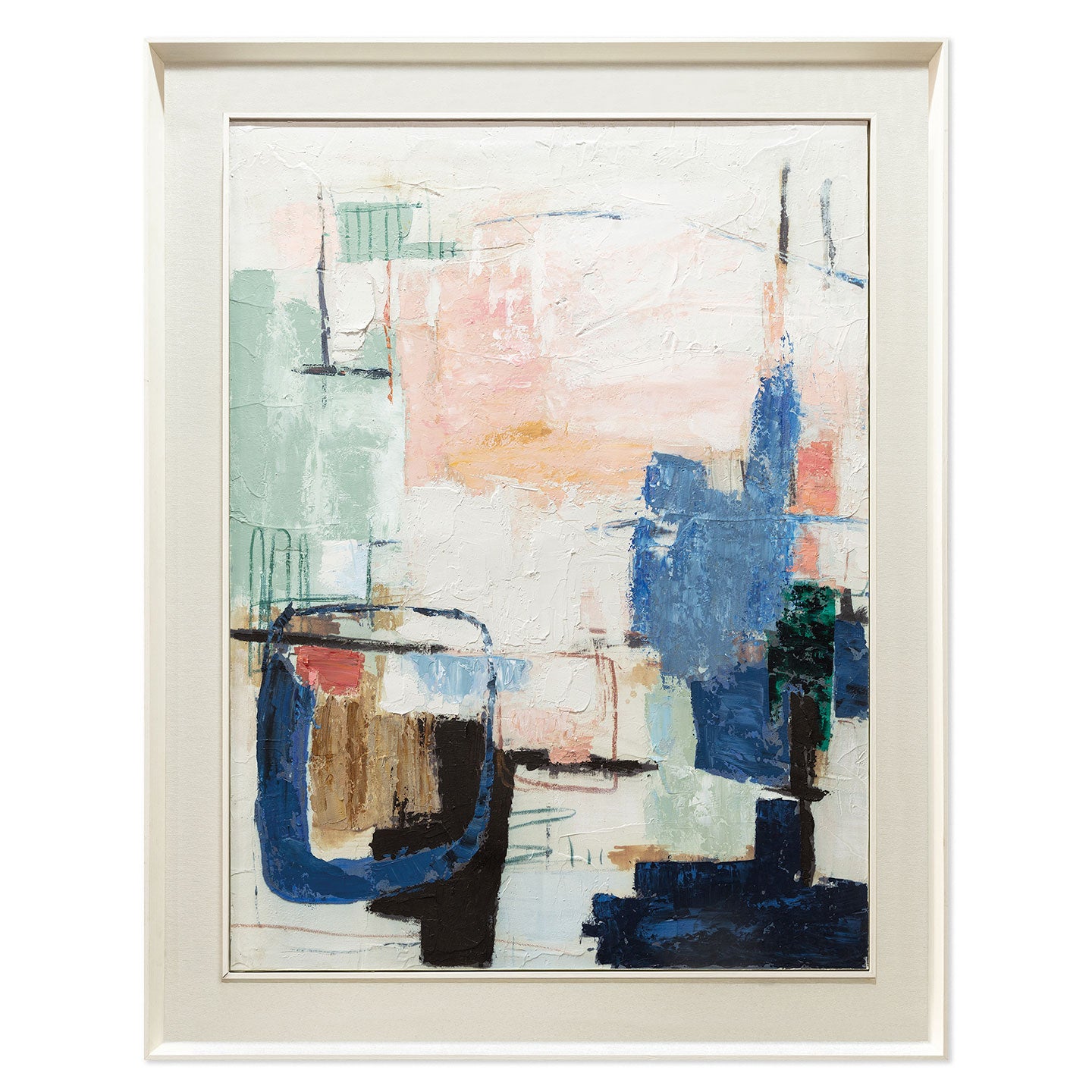Quadro Blues 114x144 cm Agave Quadri