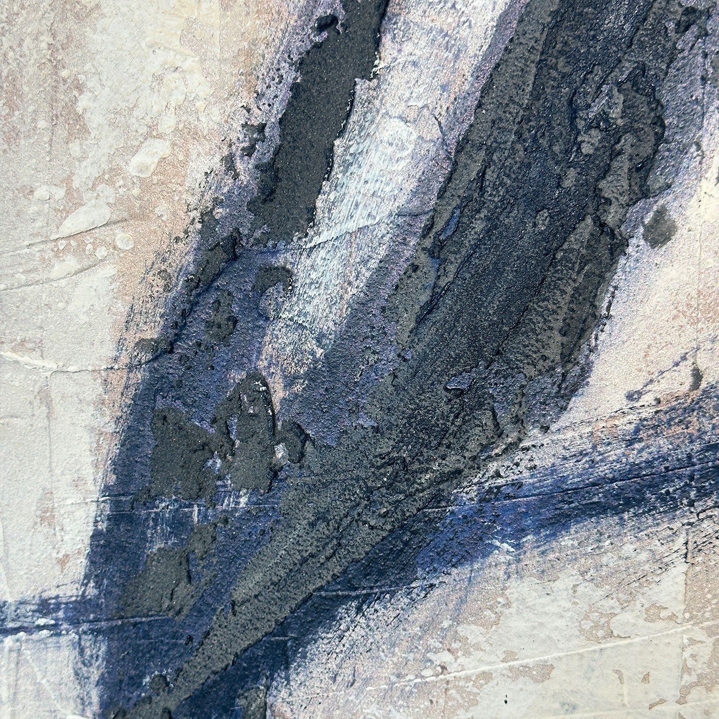 Quadro Blue Billow 90x120 cm Agave Quadri