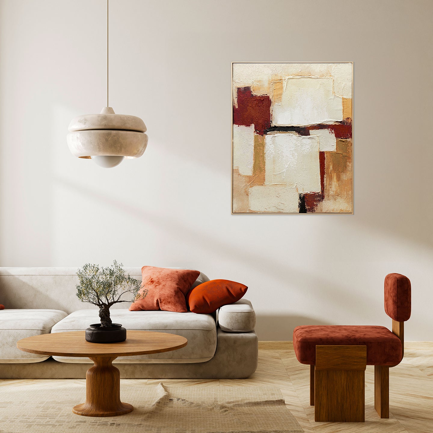 Quadro Muscade 80x100 Agave Quadri
