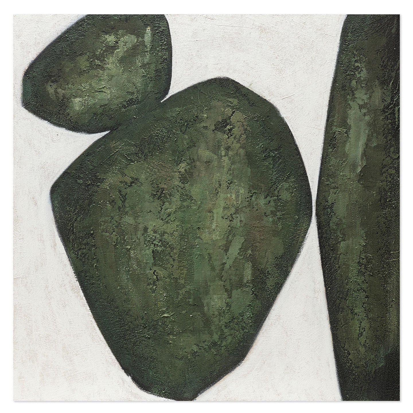 Quadro Pebble 100x100 Agave Quadri