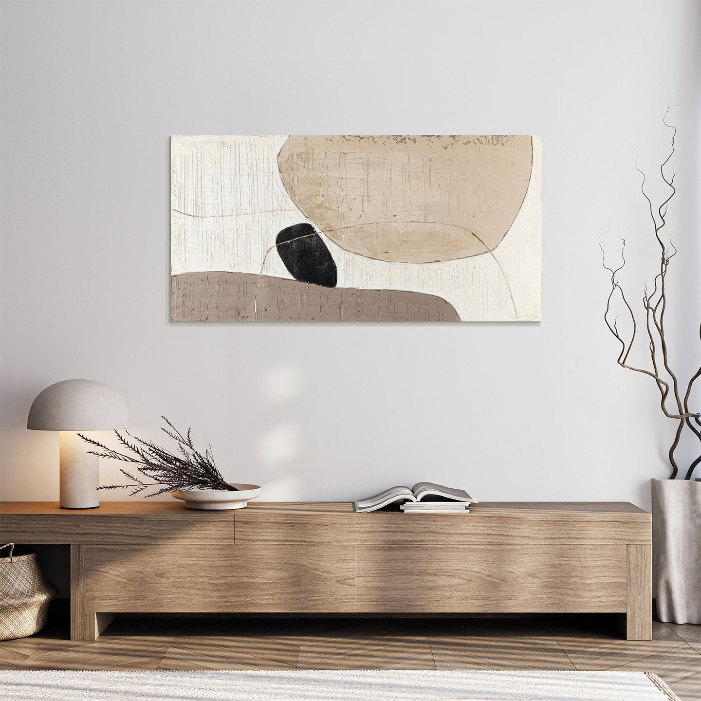 Quadro Dolmen 70x140 cm Agave Quadri
