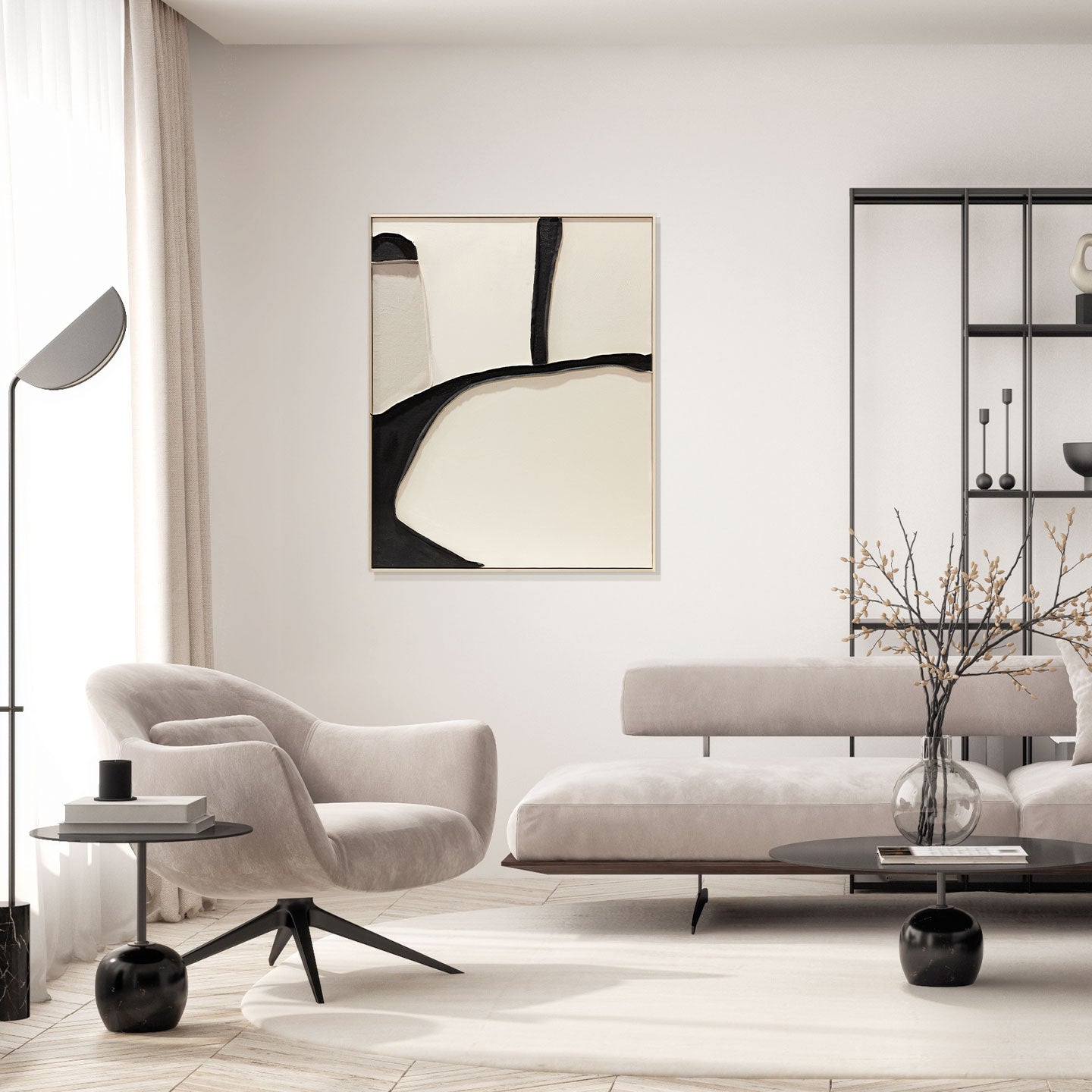 Quadro Slipper 80x100 cm Agave Quadri