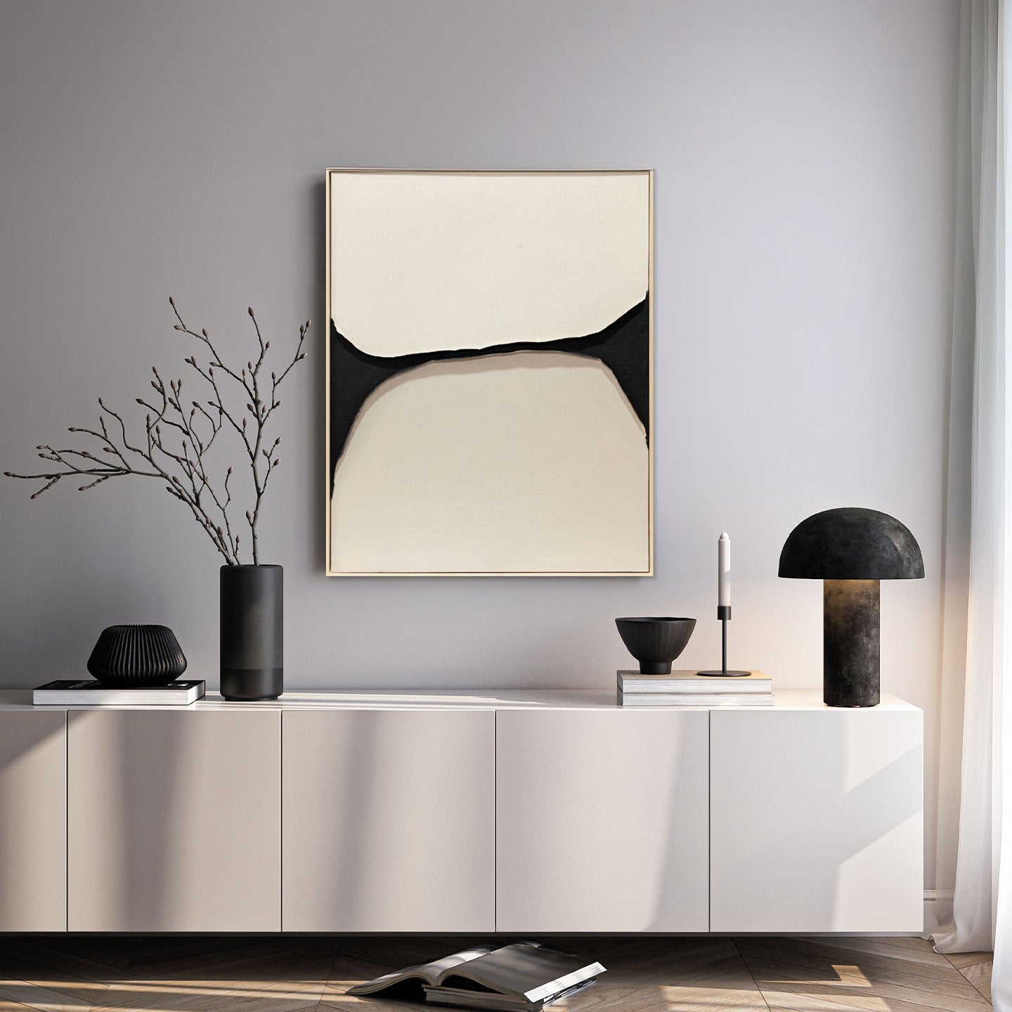 Quadro Flow 80x100 cm Agave Quadri