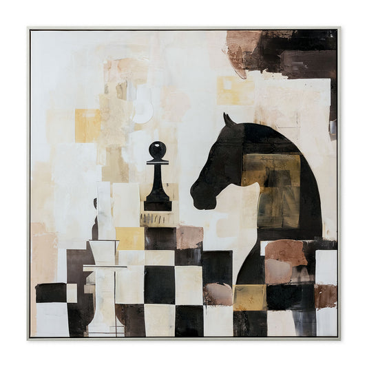 Tela Scacchi 80x80 cm Agave Quadri