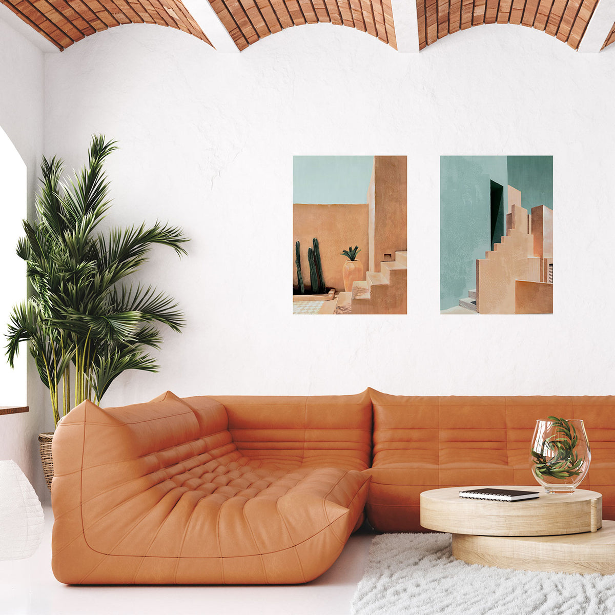 Tela Siesta 50x70 cm Agave Quadri