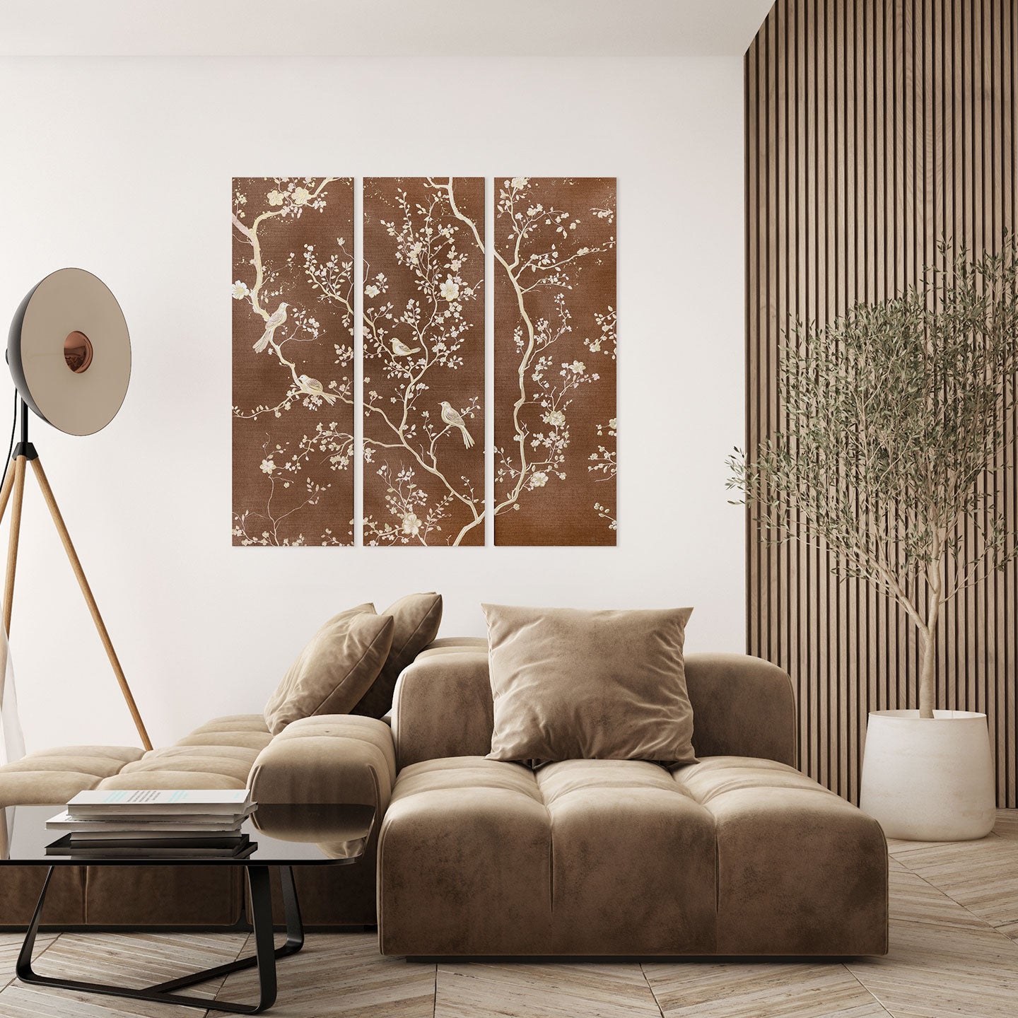 Tela Sakura - Set 3 pz 40x120 cm Agave Quadri