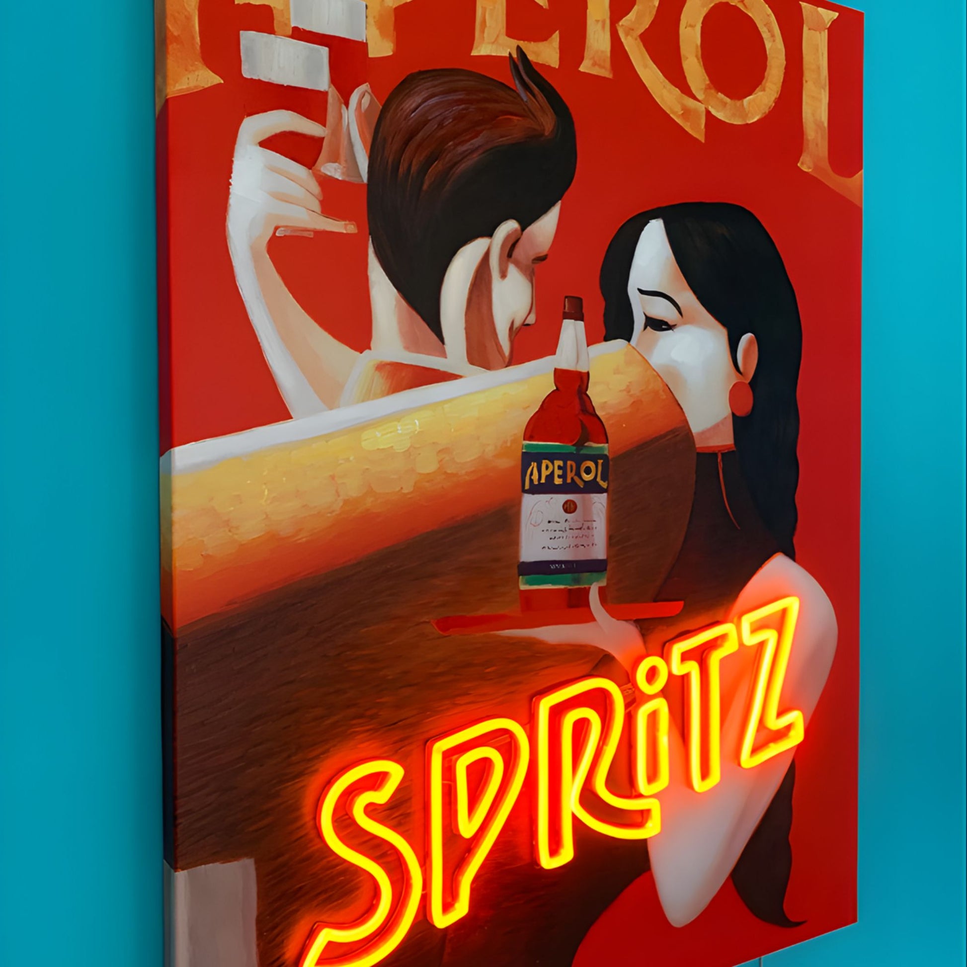 Quadro da Parete LED Neon – Spritz Locomocean