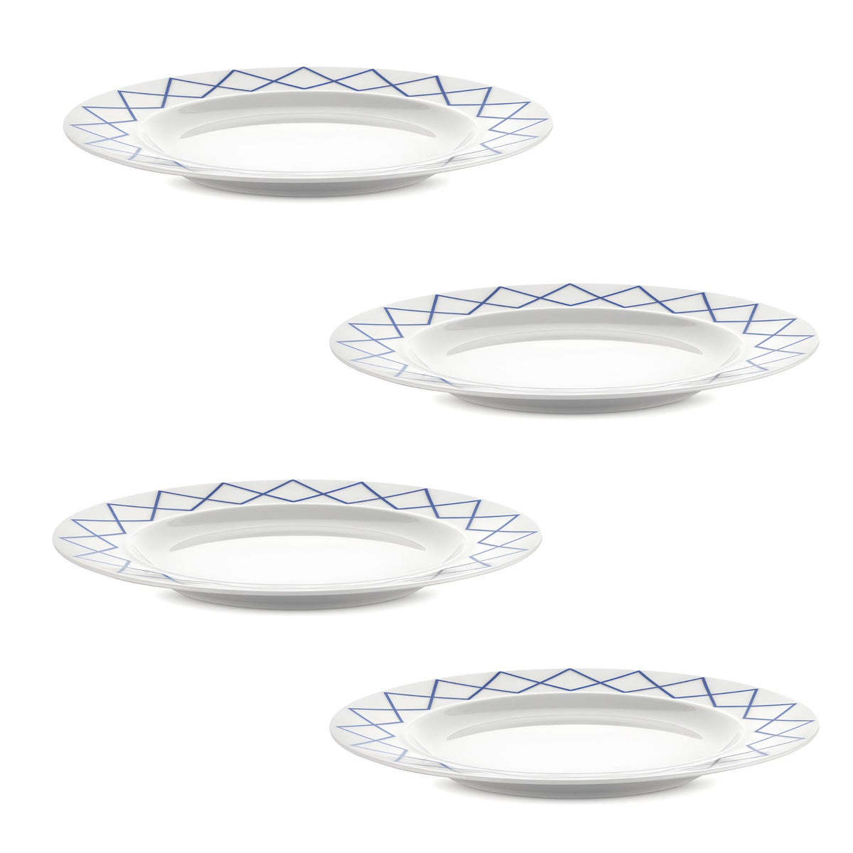 My Beaut China Set 4 Piatti Piani Alessi