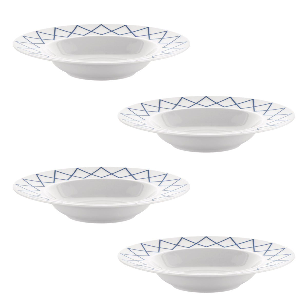 My Beaut China Set 4 Piatti Fondi Alessi
