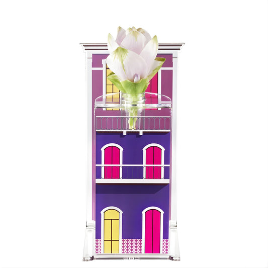 Blooming City - Vaso Lisbona - Viola Linee