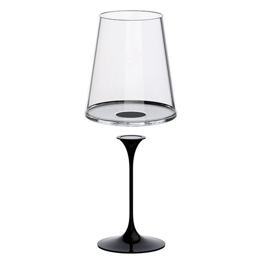 Set 6 Calici in Cristallo con Stelo Staccabile in Alluminio Trebonn