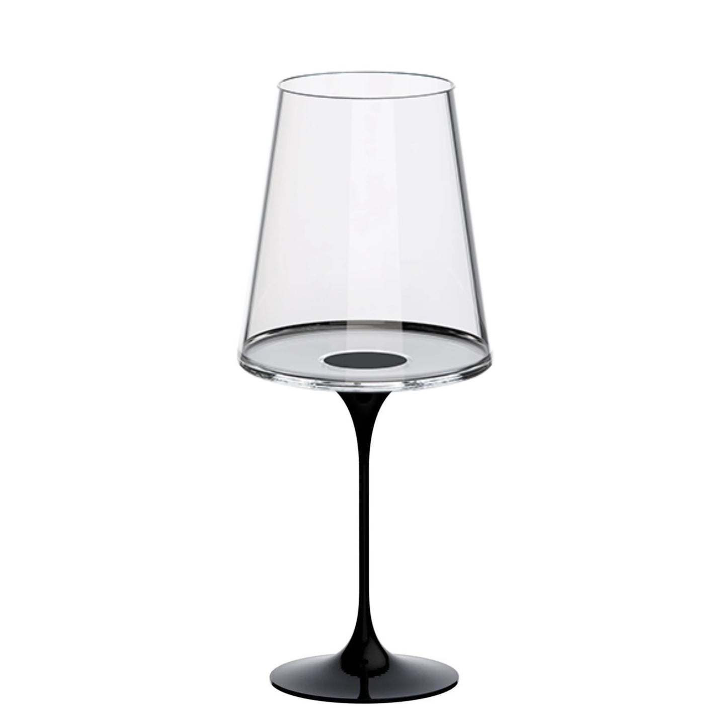 Set 6 Calici in Cristallo con Stelo Staccabile in Alluminio Trebonn