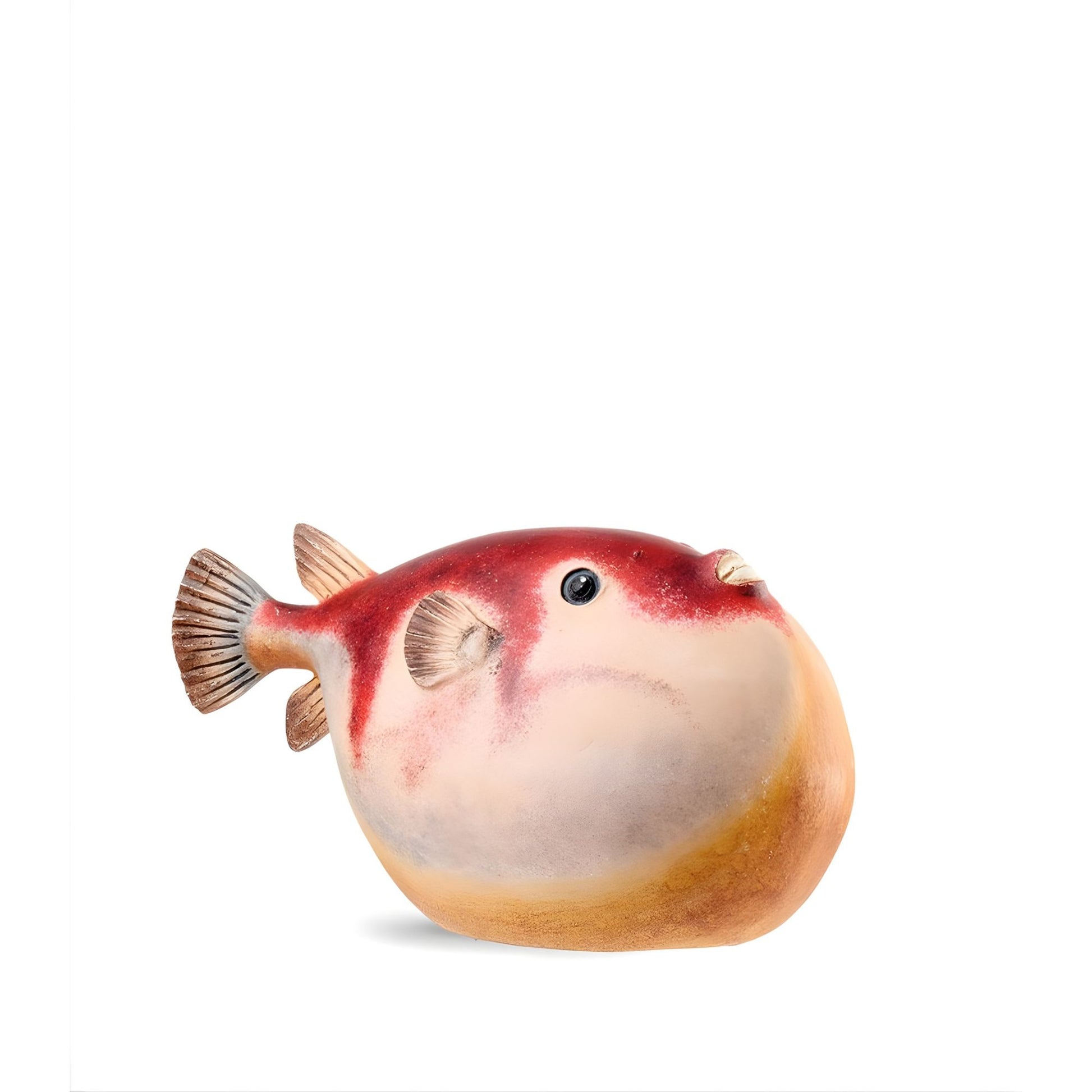 Pesce Palla Rosso Decorativo L'oca Nera
