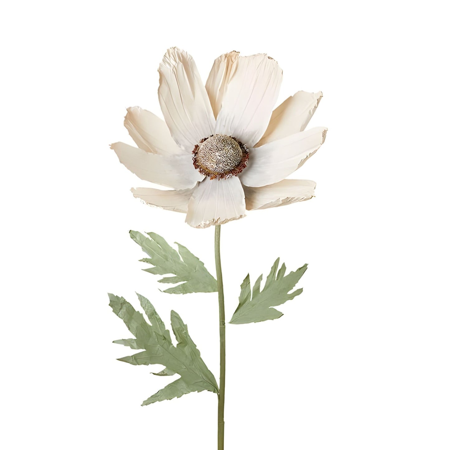 Fiore Decorativo Con Base 200H - Margherita L'oca Nera