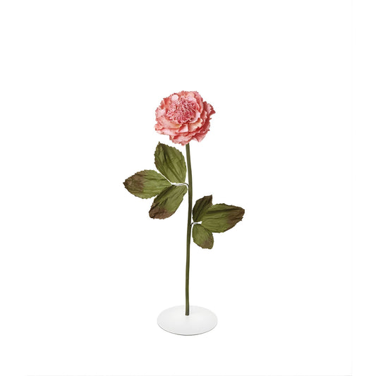 Fiore Decorativo Con Base 115H - Rosa L'oca Nera
