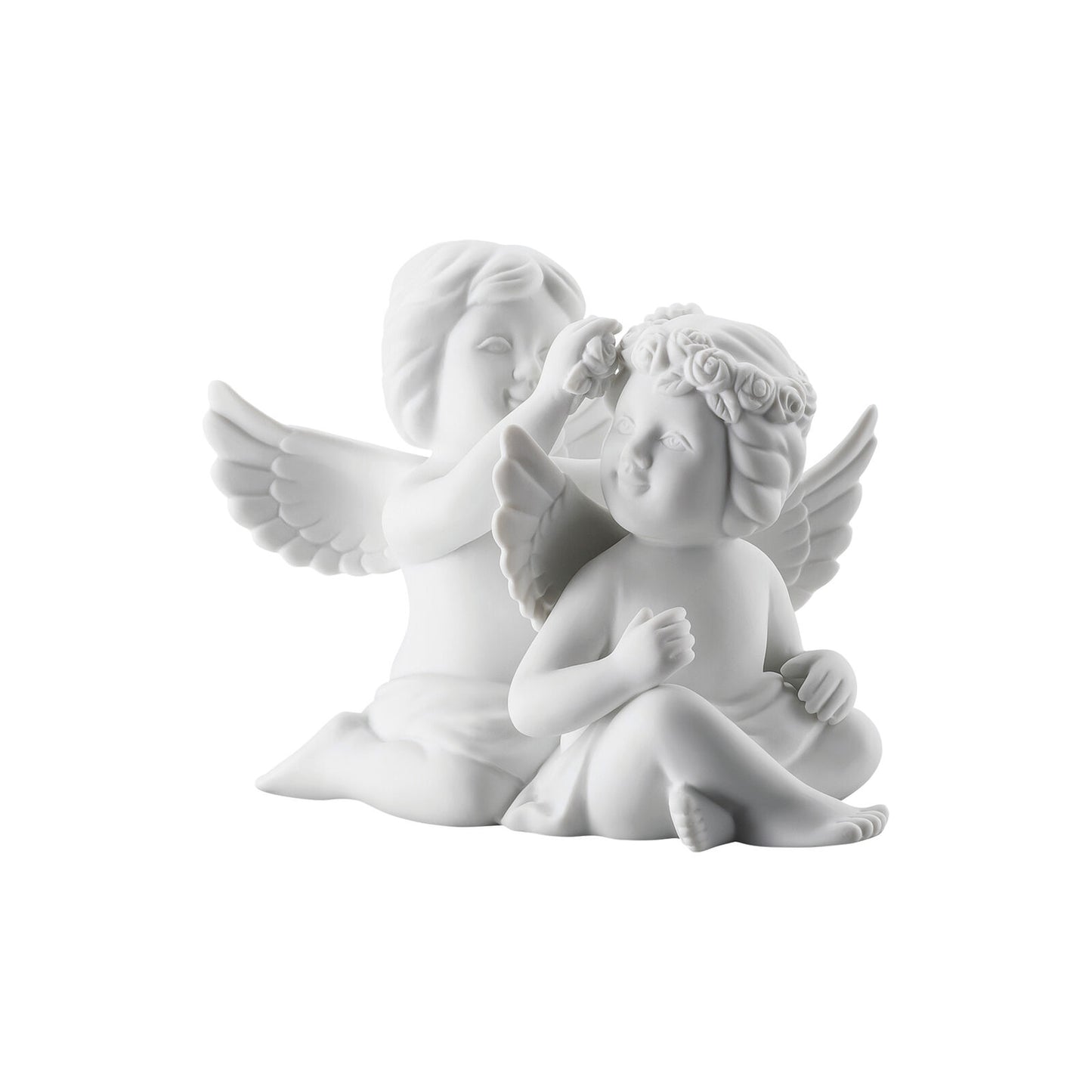 Coppia angeelo con fiori Rosenthal
