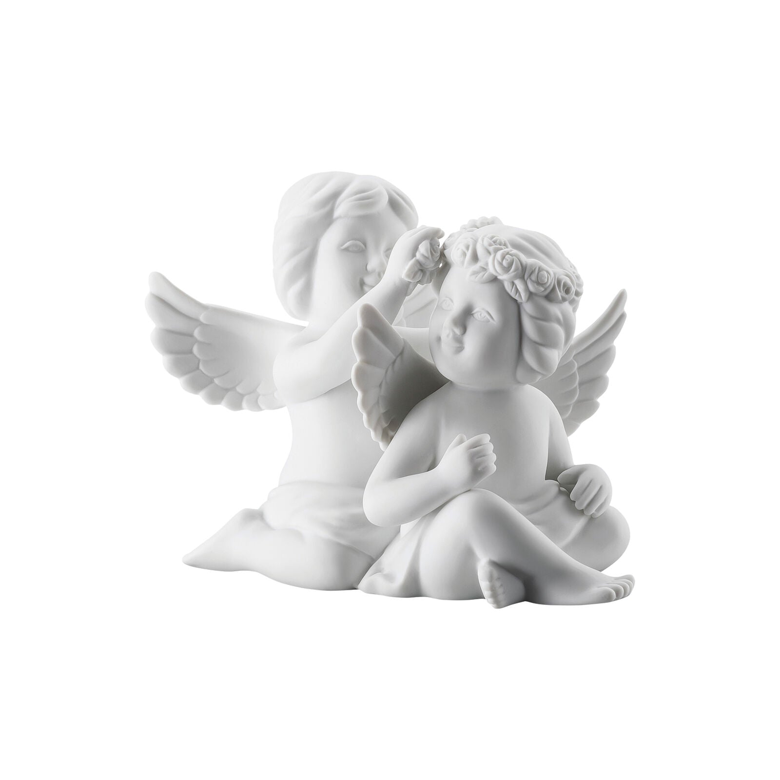 Coppia angeelo con fiori Rosenthal