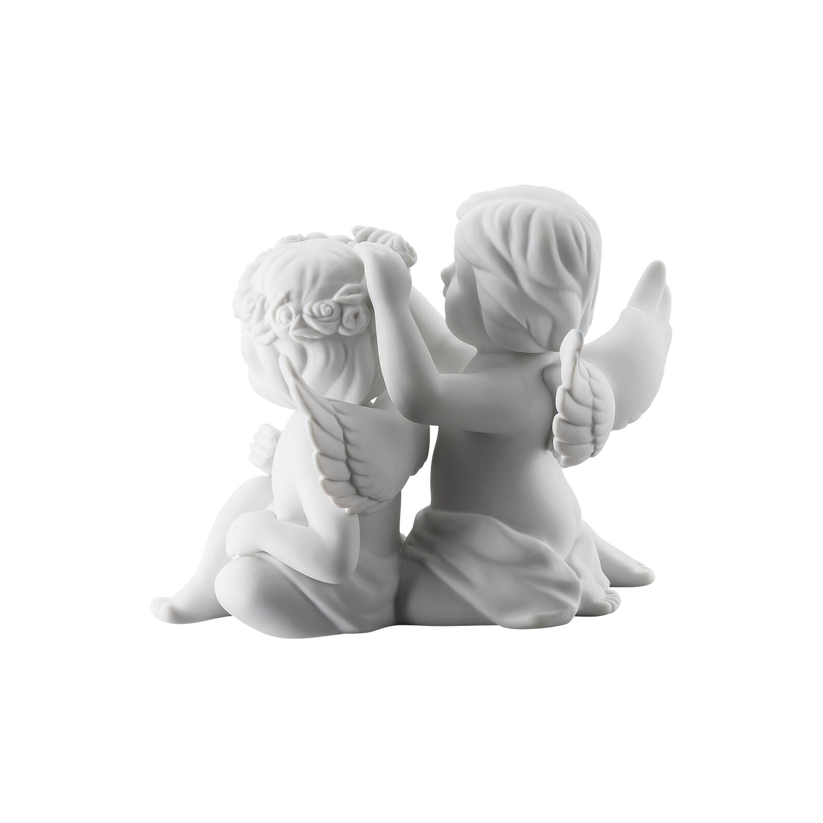 Coppia angeelo con fiori Rosenthal