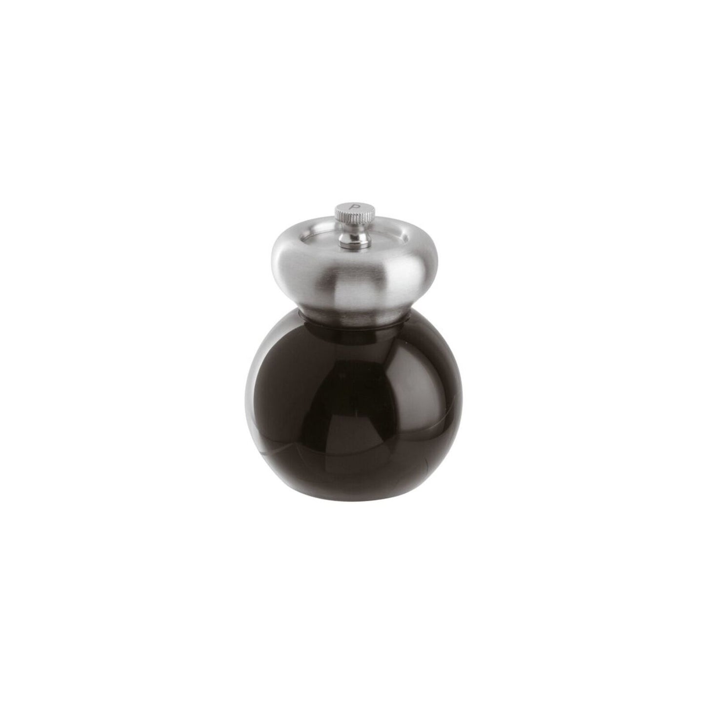 Macinapepe Cm 10 Acrilico Nero Lucido Inox Sambonet