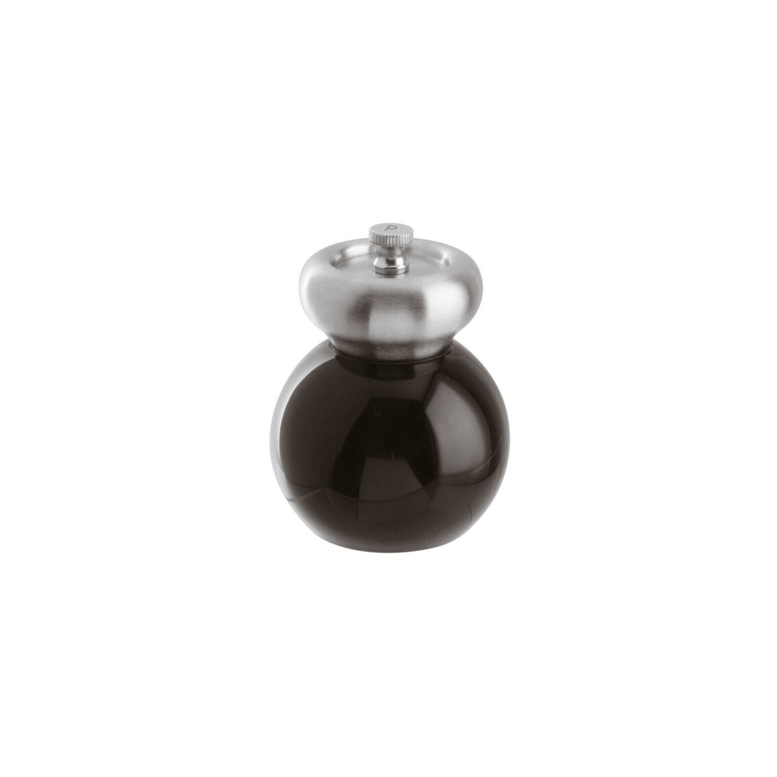 Macinapepe Cm 10 Acrilico Nero Lucido Inox Sambonet