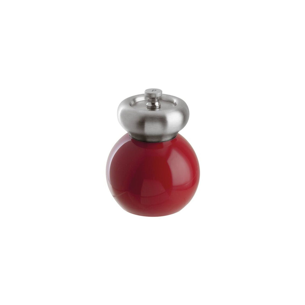 Macinapepe Cm 10 Acrilico Rosso Lucido Inox Sambonet
