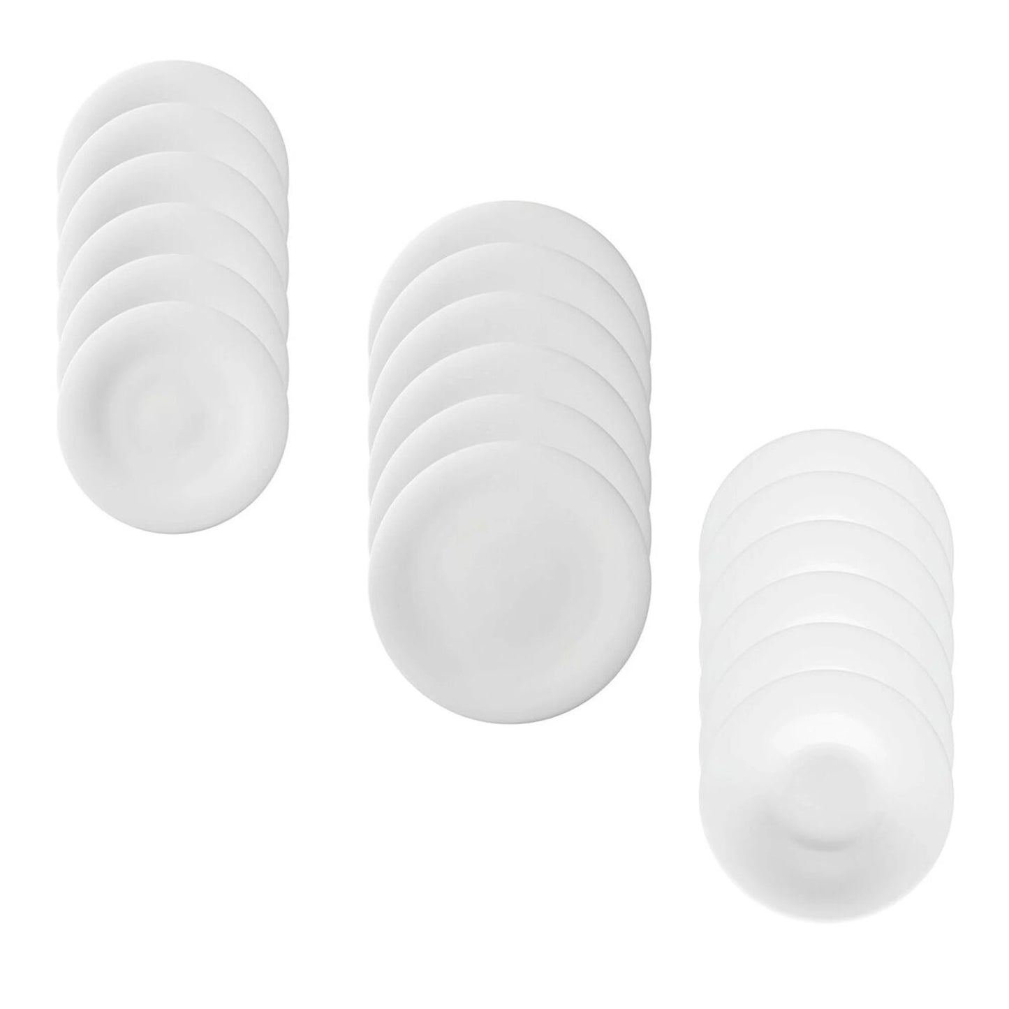 Set 18 Pezzi Neve Bone China Sambonet