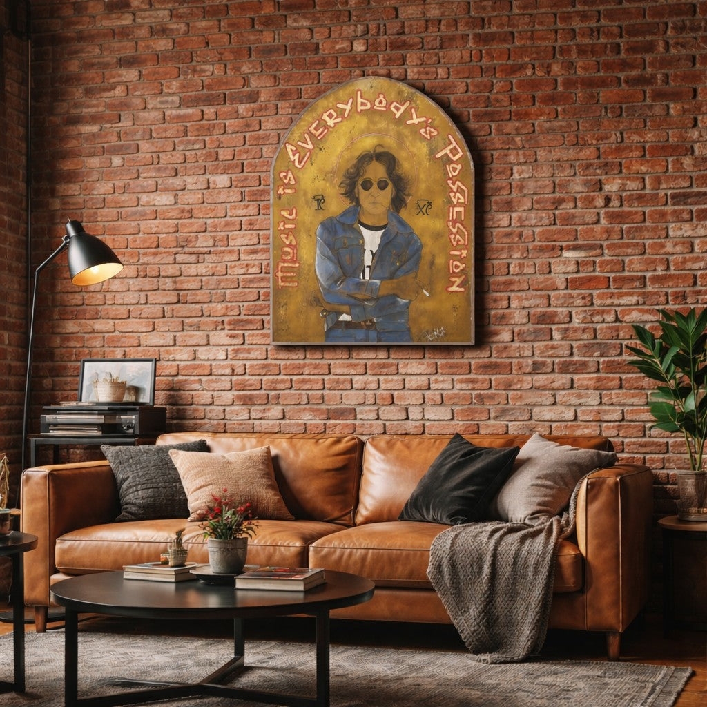 Icona John Showbiz (60 × 100 cm H) Vjs Mind