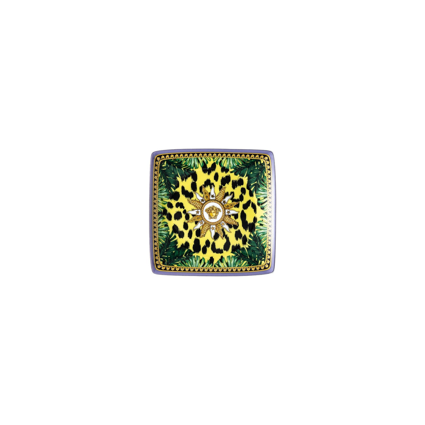ungle Animalier Coppetta quadra piana 12 cm Versace