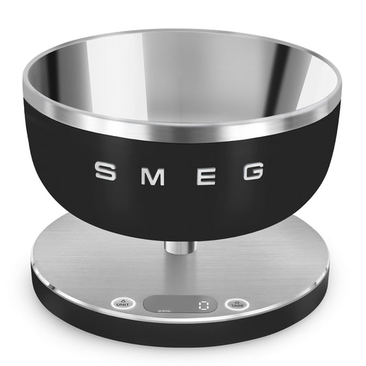 Bilancia da cucina Digitale Nero, Opaca Smeg