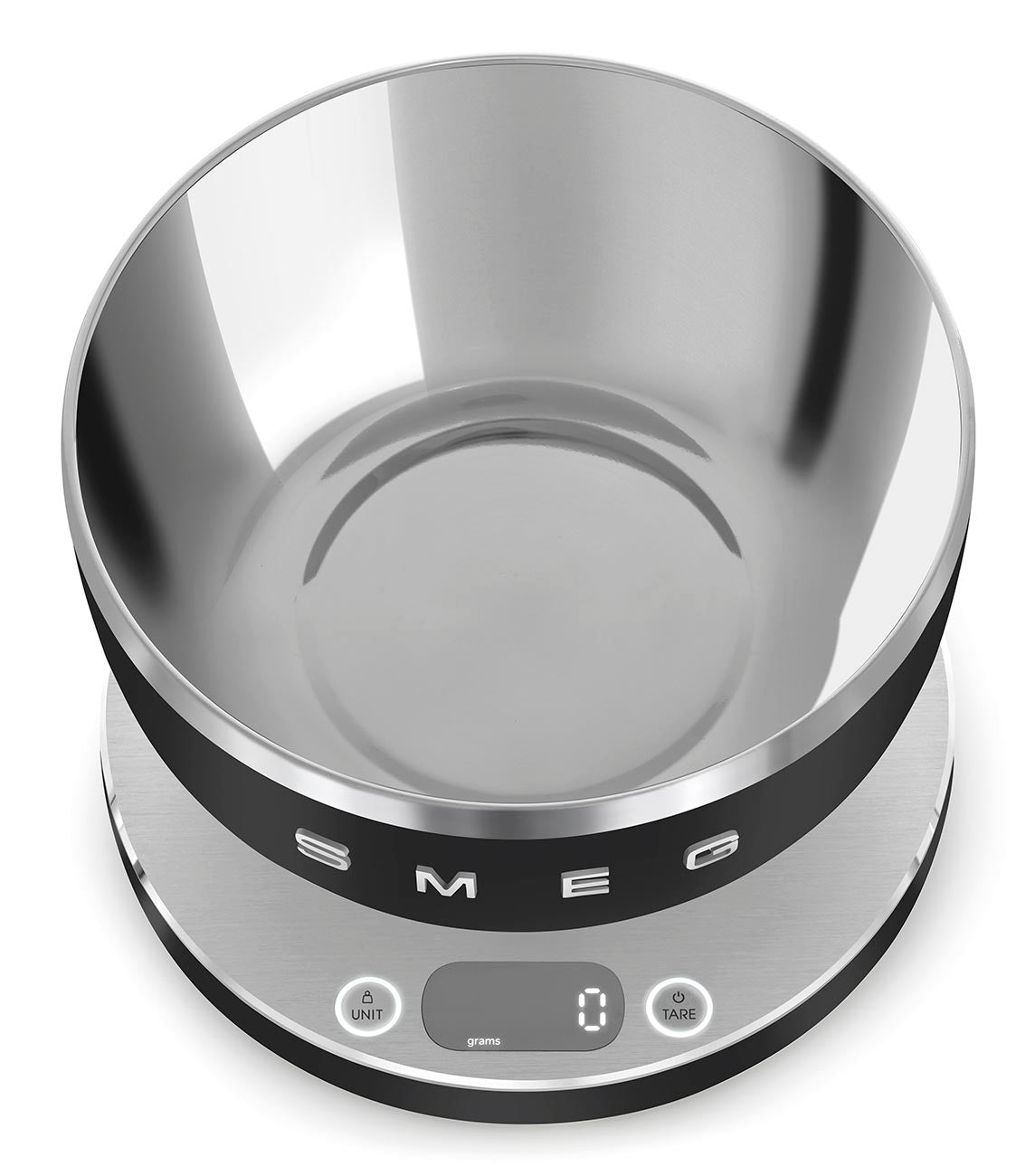 Bilancia da cucina Digitale Nero, Opaca Smeg