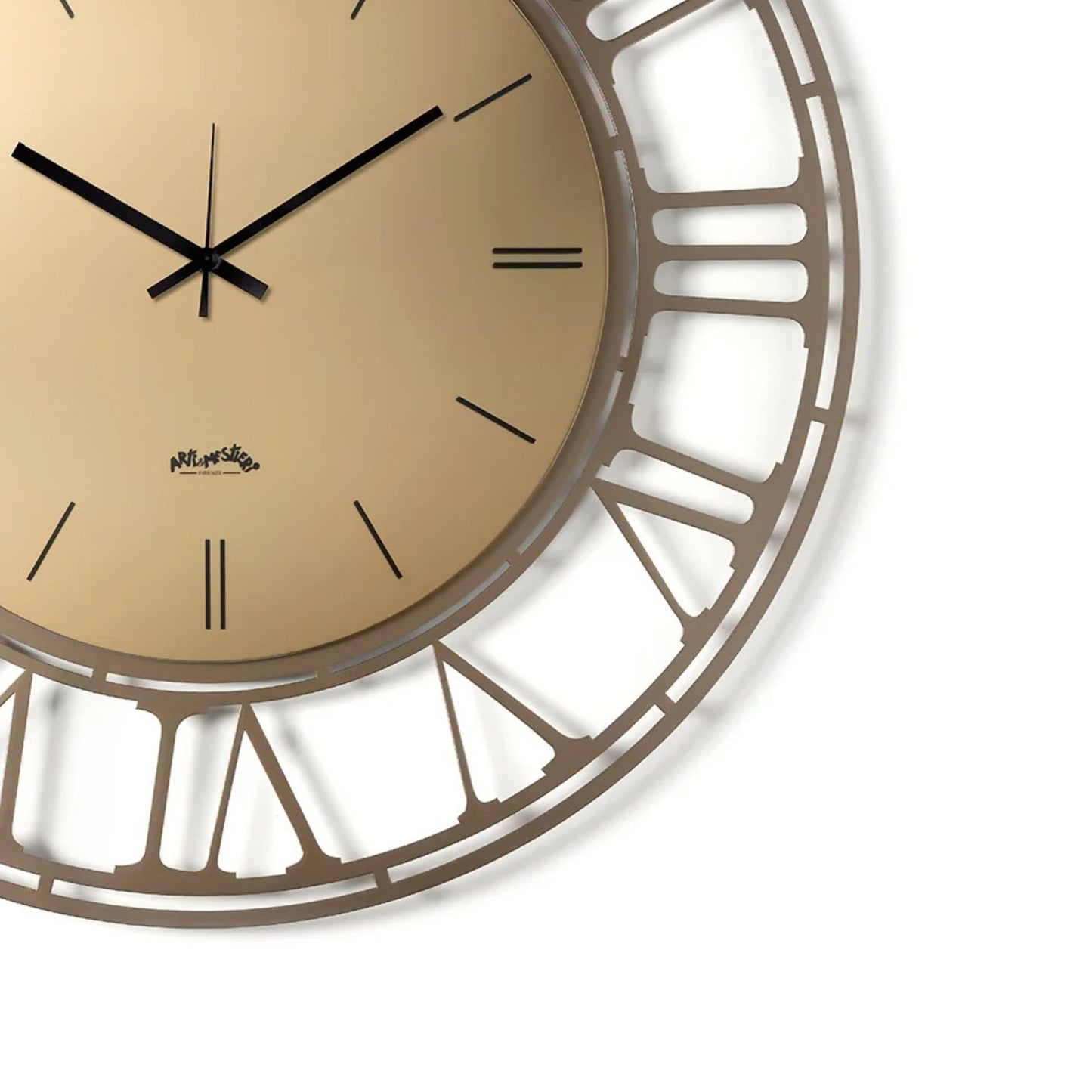 Orologio Axis 70 Bronzo-Bronzo Velour 70 cm Arti E Mestieri