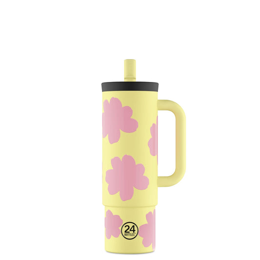 Straw Cup 800 Daydreaming Yellow 24bottles