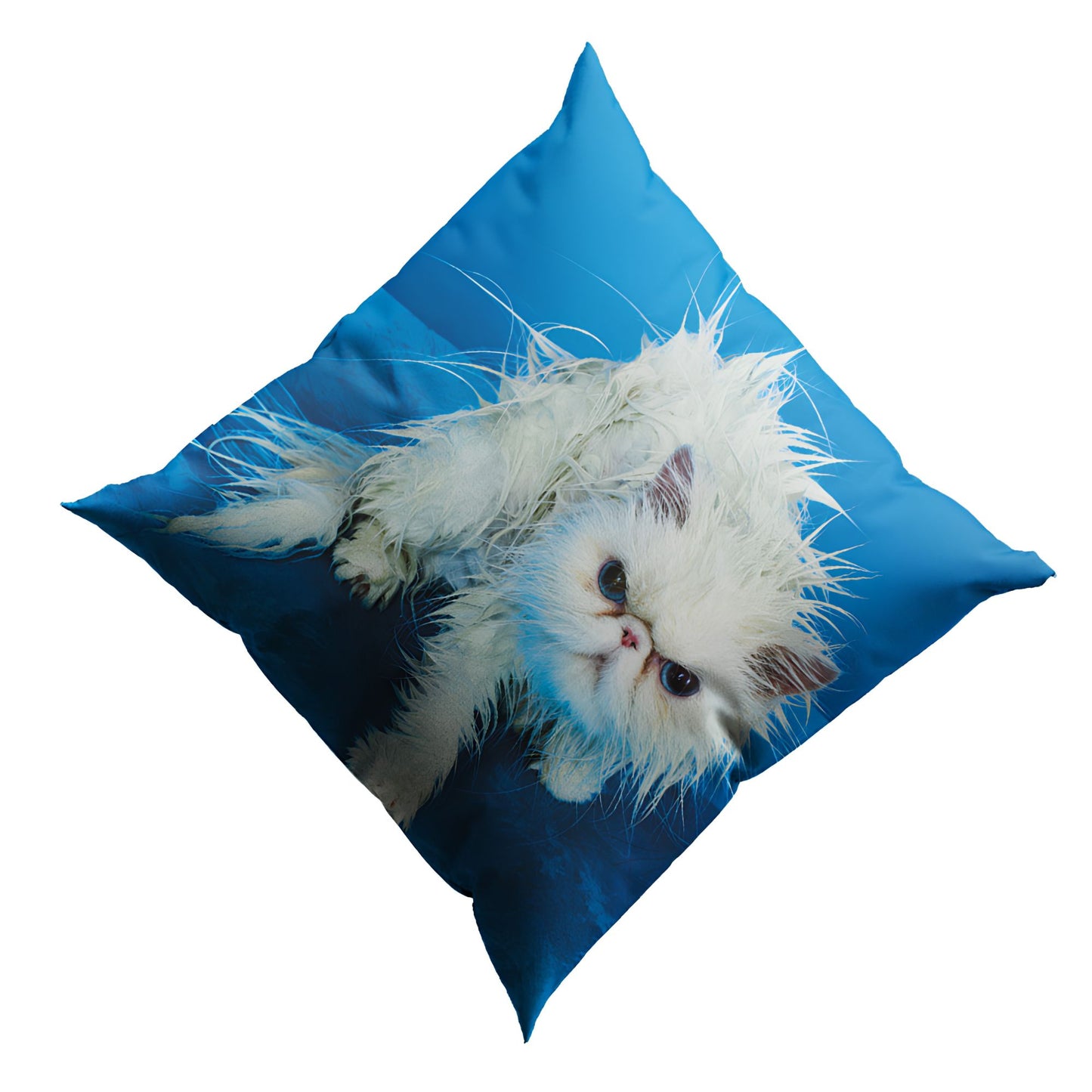 Cuscino Imbottitura Piuma Toiletpaper Angry Cat Seletti