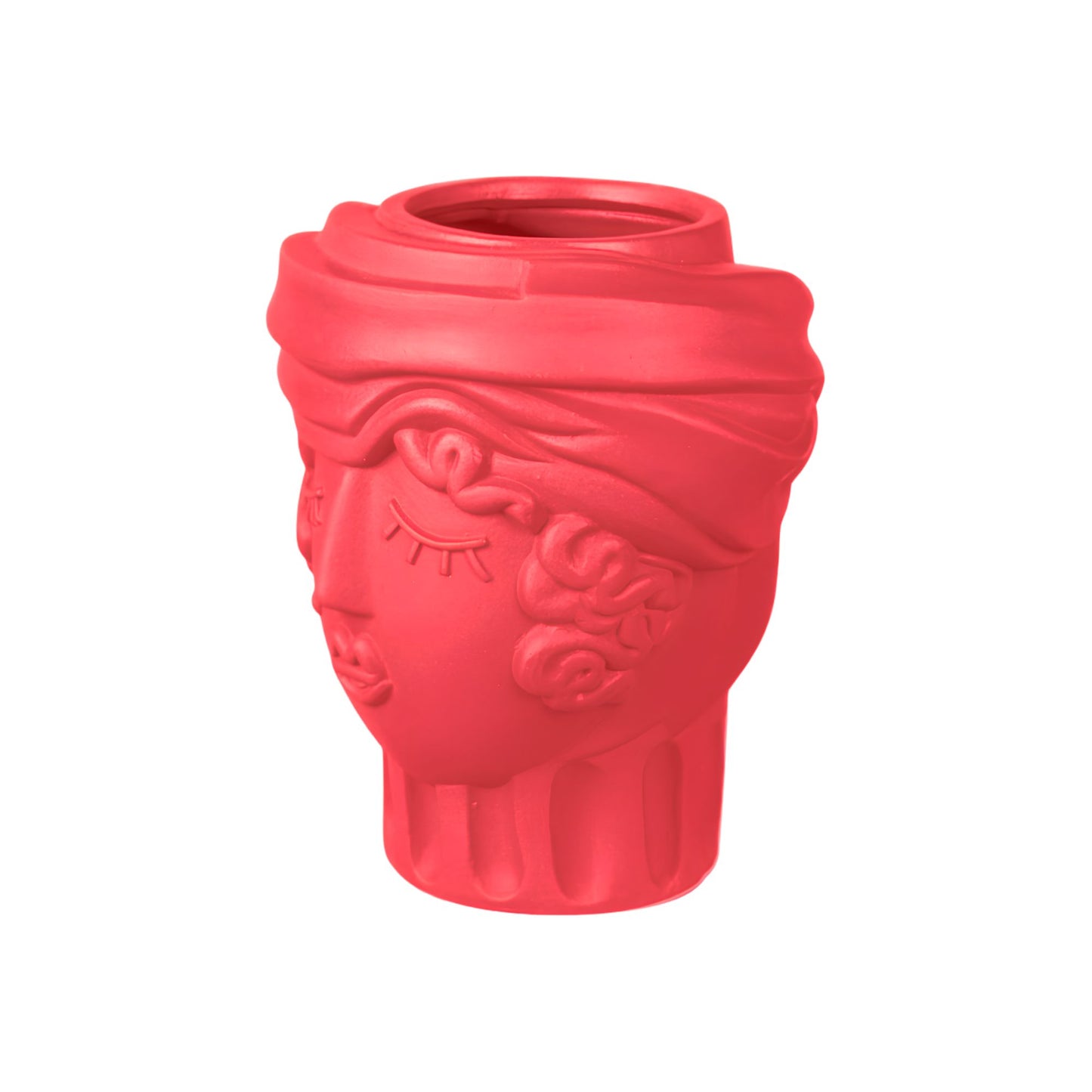 Vaso In Terracotta Women Rosa Bougainvillea Seletti