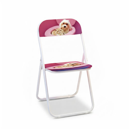 Sedia Metallo Pieghevole Toiletpaper Home Bff Seletti