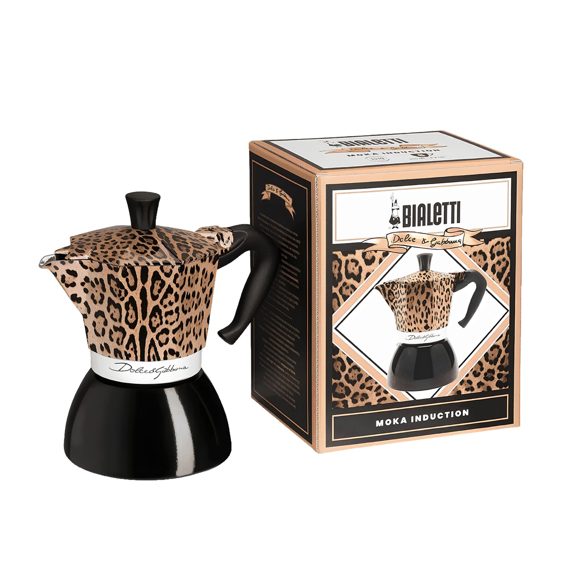 Moka Induction 6 Tazze Bialetti Dolce&Gabbana Leopardo Bialetti Exclusive
