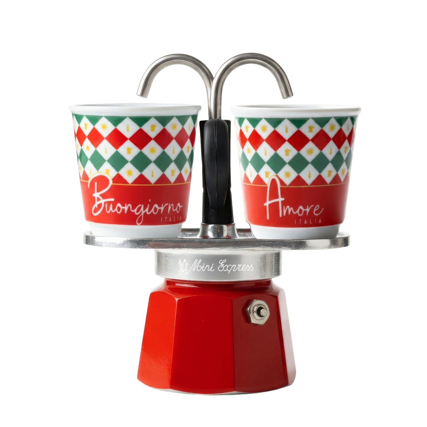 Set Mini Express 2 Tz Damier Bialetti Exclusive